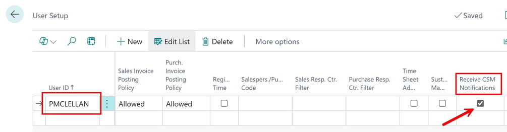 Csm One Click CSM - Initial Setup