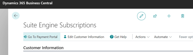 Payment Portal - SE Subscriptions