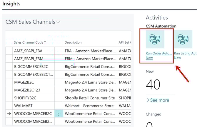 Run Order Automation